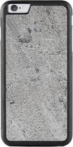 iPhone 6/6S PLUS Silver Stone Cover - leisteen - zilver