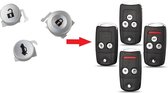 Autosleutel afstandbediening  knoppen 2 of 3 knoppen voor Honda sleutel / Accord / Civic / Cr-v / Hr-v / Jazz / Acura / Odyssey / honda sleutel behuizing (3B set).