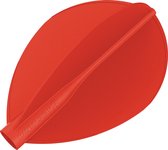 8 Flight Red Teardrop - Dart Flights