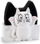 sponshouder Kat wit C make-up keuken badkamer