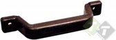 Handgreep, aanhanger handgreep 190mm x 50mm (B x H), H.o.H maat 160mm, diameter gaten 6.6mm