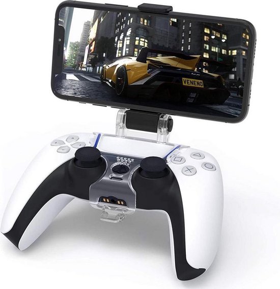 A&K Telefoonhouder voor PS5 Controller | Smartphone Klem Universeel voor Playstation  5... | bol.com