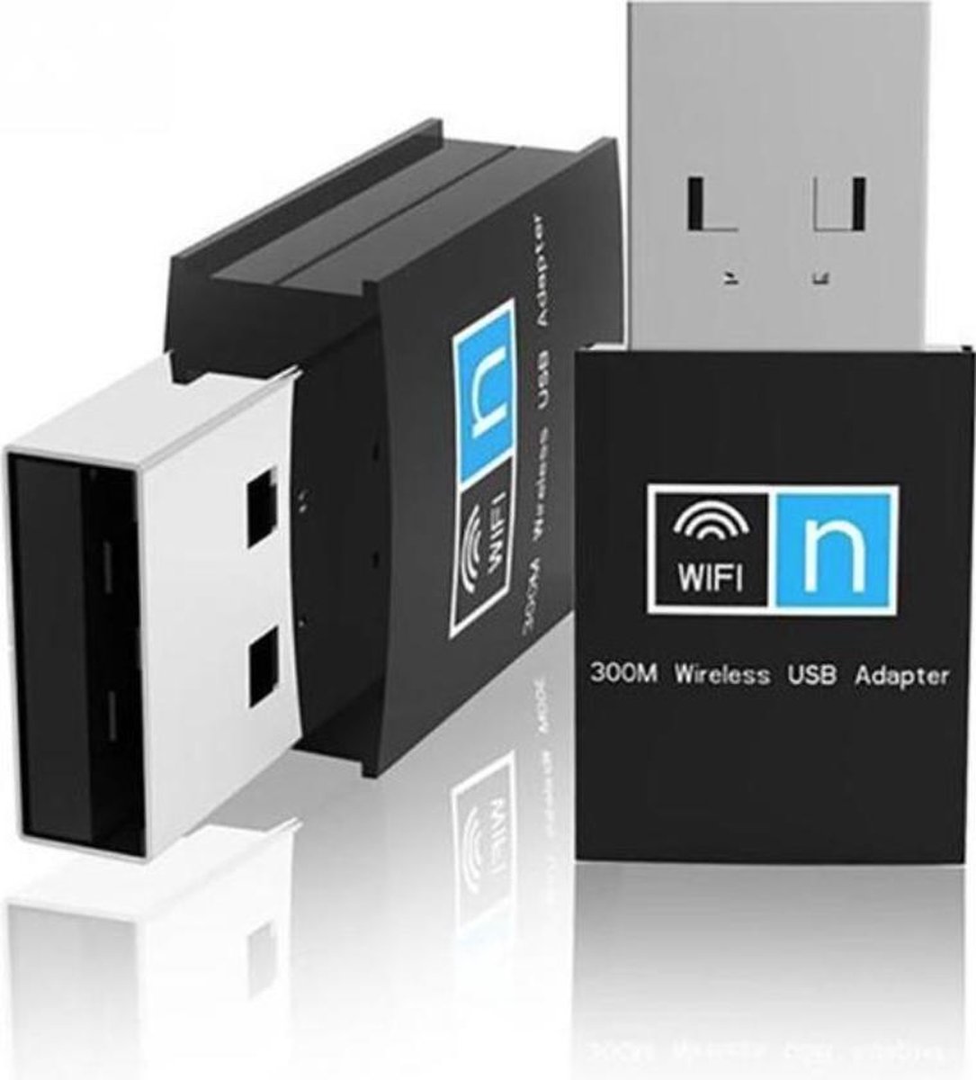 Jumalu USB Wifi Dongel 300 MB/s USB Wifi Adapter - Draadloos internet - Adapter - Wifi - Draadloos - USB Wifi
