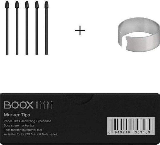 Stylus punten voor je Onyx Boox Wacom Stylus Pen voor Note Air1 (LET OP: Niet voor Note Air2) of Nova Air