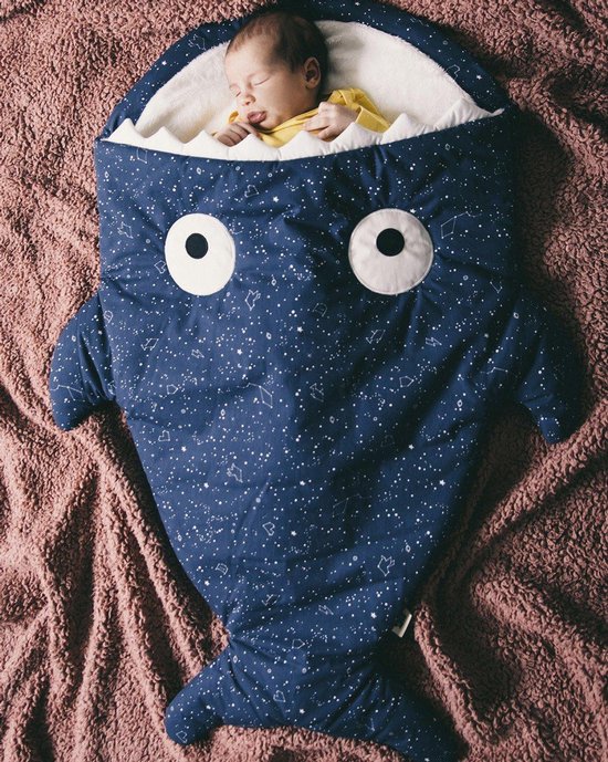 Glans breedte Vermoorden Baby Bites slaapzak baby 0-18 maanden - navy blue stars - constellations |  bol.com