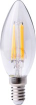 Leddy's - LED Lampen Kaarsje - Plasticvrij - 4W - Dimbaar - E14 Kleine Fitting - 2700K Warm wit