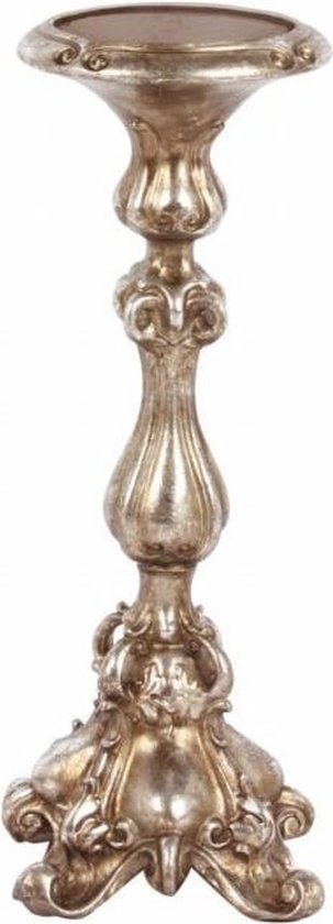 Kandelaars - candle holder | antique silver | 30 cm - zilver - 30 cmgewicht: 676 gramherkomstland: chinacbs code: 39264000merk: dutch style