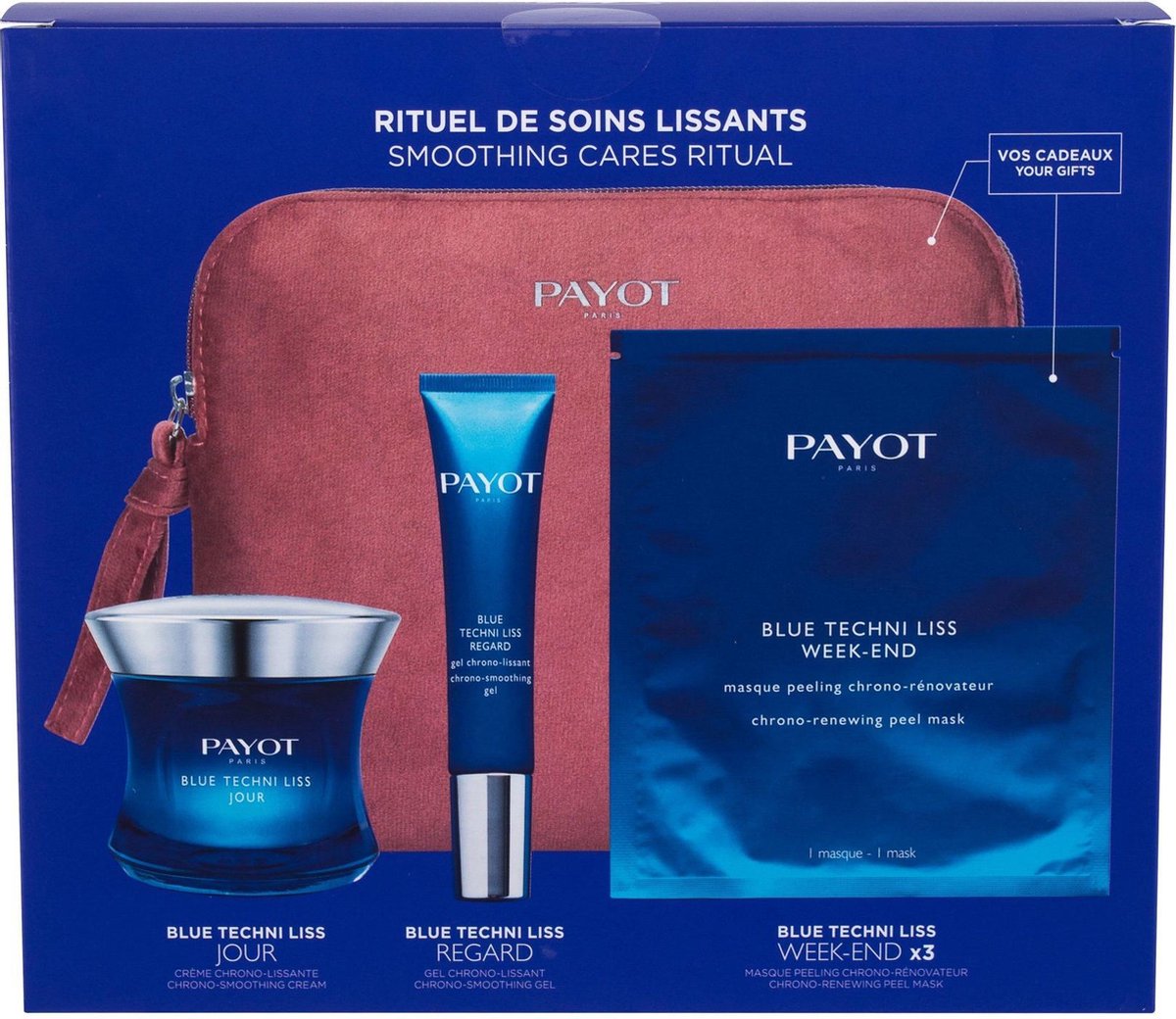 Payot - Blue Techni Liss Smoothing Cares Ritual Set