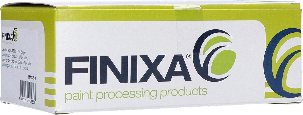 FINIXA Antibacterieel reinigingsdoekje voor spuitmasker