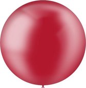 Rode Reuze Ballon Doorzichtig XL 91cm