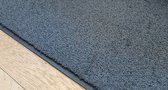 Ikado  Droogloopmat op maat grijs 118cm ecologisch  118 x 220 cm