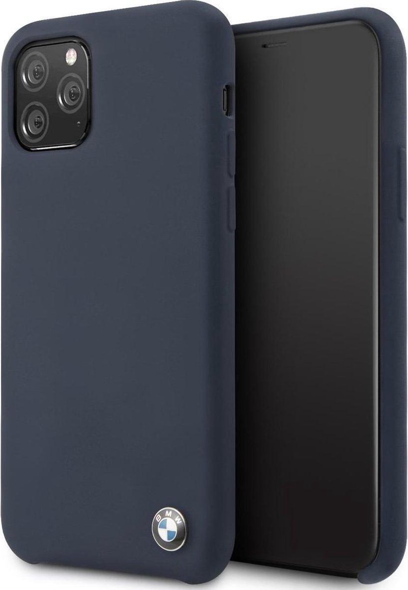 BMW Silicone Back Case - Geschikt voor Apple iPhone 11 Pro Max (6.5") - Blauw