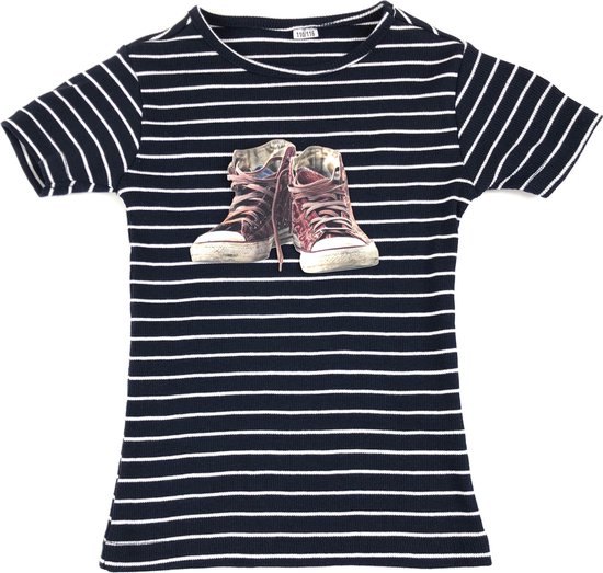 Retro Rode Gymp Sneaker Schoenen Strijk Applicatie S - 9,8 x 7,2 cm |  bol.com