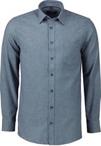 Casa Moda Overhemd - Regular Fit - Blauw - 4XL Grote Maten