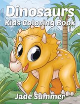 Dinosaurs Kids Coloring Book - Jade Summer