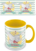 DISNEY - Coloured Inner Mug - Dumbo (The Flying Elephant) Yellow