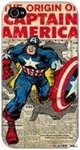 Marvel Satin Vintage iPhone 4 & 4S Hardcase Captain America Newspaper