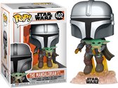Star Wars The Mandalorian With The Child Jet pack Funko POP Figure #402
