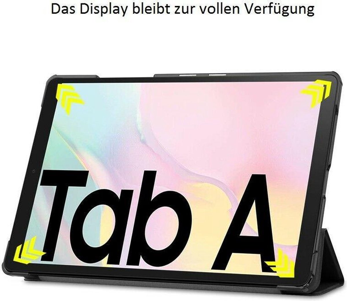 Samsung Galaxy Tab A7 10.4 inch (2020) hoes - Tri-Fold Book Case - Zwart