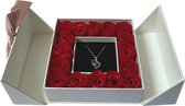 Love Box Wit met Love Ketting - Valentijn - Valentijn Cadeautje Voor Haar - Valentijnsdag - Valentijn Cadeautje Vrouw