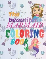 The beautiful MARMAID COLORING BOOK