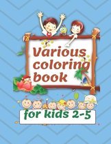 various coloring book