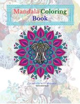 Mandala coloring book for adults with quotesa