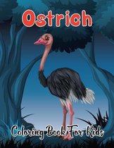 Ostrich Coloring Book for Kids