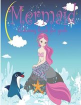 mermaid coloring book for girls