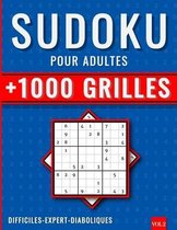 1000 Sudoku Adulte Difficile+ Expert+ Diabolique (v.2)