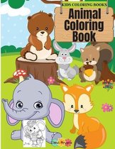 Kids Coloring Books Animal Coloring Book