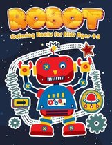 Kids Coloring Book- Robot Coloring Books for Kids Ages 4-8