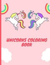 Unicorns coloring book