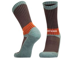Uphillsport Wandelsokken Vaaru Bamboe Bruin/blauw Maat 35-38