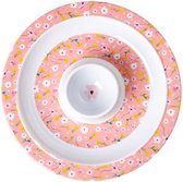 Rice | Melamine Eierdop | Roze met Lente Bloemen