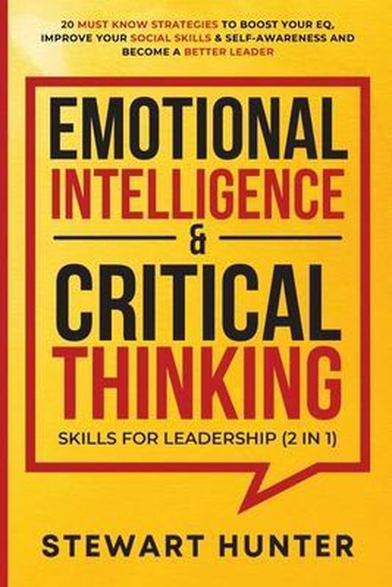 Emotional Intelligence & Critical Thinking Skills For Leader ... - cover