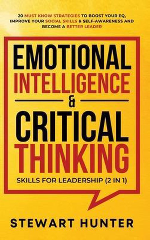 Emotional Intelligence & Critical Thinking Skills For Leader ... - cover