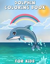 Dolphin coloring book for kids