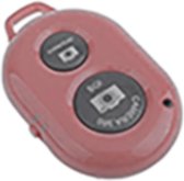 Bluetooth remote shutter afstandsbediening voor smartphone (iPhone en Android) camera - ROOD