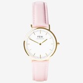 Bellezza Grande Gold Dusky Pink Leather