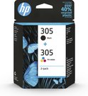 HP 305 originele zwarte drie-kleuren inktcartridge