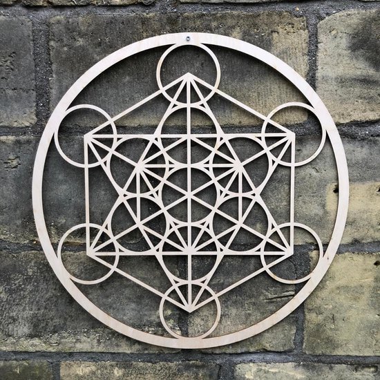 Amaxer Metatron - Anillo de acero inoxidable para hombre