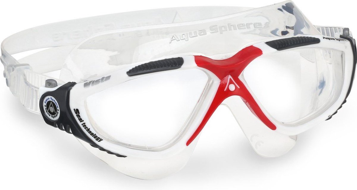 Vista Pro - Zwembril - Volwassenen - Orange Titanium Mirrored Lens - Grijs/Oranje