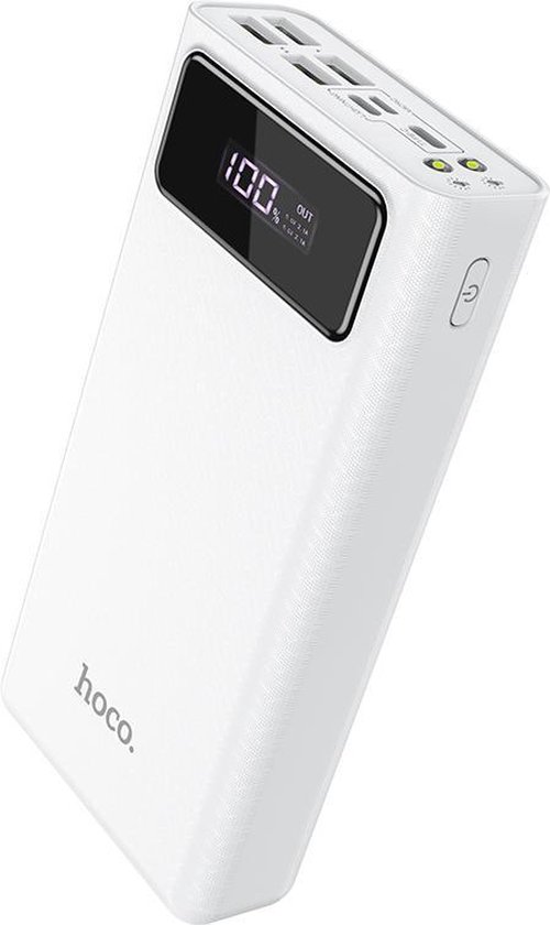 Hoco J65 Ultra Powerbank 4x USB Outlet 30.000mAh | bol.com