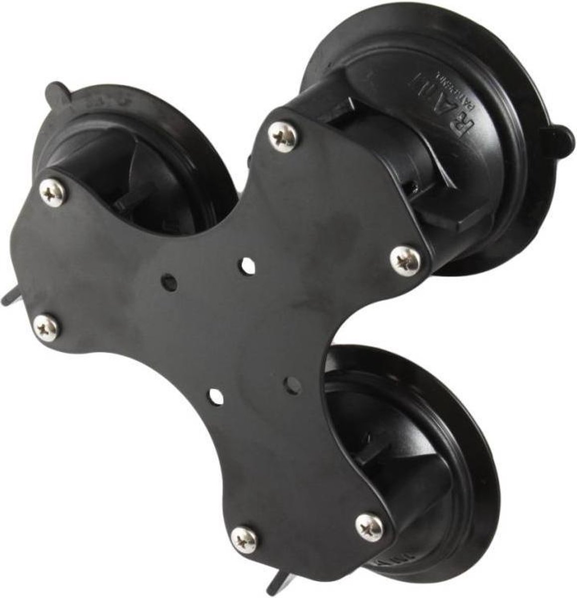 Triple 8.5 cm zuignap houder