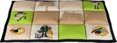 Ligdeken Shaun the Sheep - 85 x 60 cm - Beige/Groen