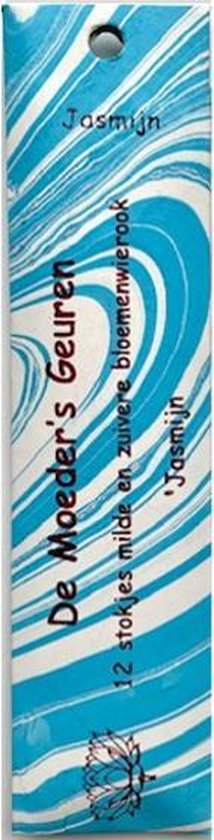 Wierook 12 stokjes kort jasmijn Moeders Geuren / Mira Wierook - India