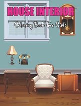 House Interior Coloring Book For Girls