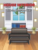 House Interior Coloring Book For Girls