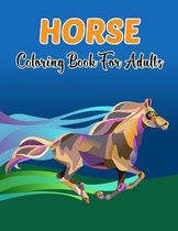 Horse Coloring Book for Adults